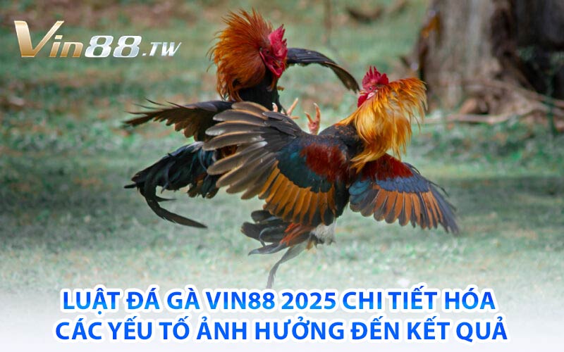 Luật đá gà vin88 2025